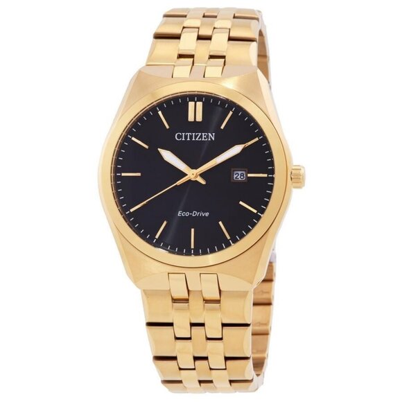 NWT Authentic Citizen Corso Eco-Drive Black Dial Men's Watch - Picture 1 of 3